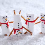 playful marshmallow snowmen with no holiday stress