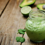 jar of avocado cilantro sauce