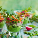 Fresh vegetable appetizer