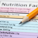 Nutrition label